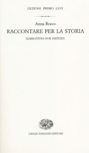 Raccontare per la storia-Narratives for hi...