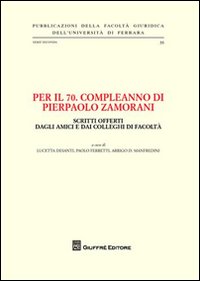 Per il 70° compleanno di Pierpaolo Zamora...