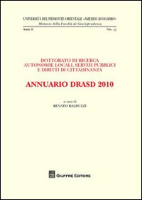 Annuario DRASD 2010. Dottorato di ricerca....