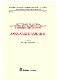 Annuario DRASD 2011. Dottorato di ricerca....
