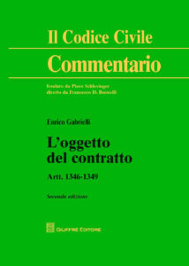 Oggetto del contratto. Artt. 1346-1349 (L')