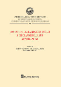 Statuto della Regione Puglia a dieci anni ...