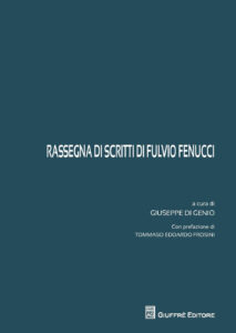 Rassegna di scritti di Fulvio Fenucci