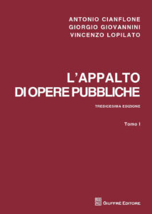 Appalto di opere pubbliche (L')