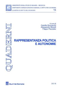 Rappresentanza politica e autonomie. Atti ...