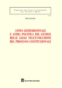 Anima giurisdizionale e anima politica del...