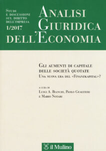 Analisi giuridica dell'economia (2017). Vo...