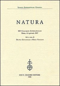 Natura. 12° Colloquio internazionale (Rom...