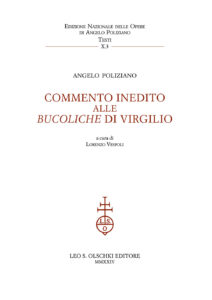 Commento inedito alle «Bucoliche» di Virgilio