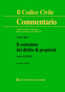Contenuto del diritto di proprietà. Artt....