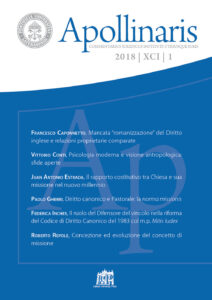 Apollinaris (2018). Vol. 1