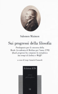Sui progessi della filosofia. Predisposto ...