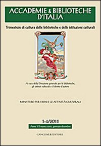 Accademie & biblioteche d'Italia (2011...