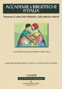 Accademie & biblioteche d'Italia (2016...