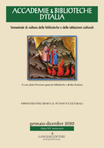 Accademie & biblioteche d'Italia. Seme...