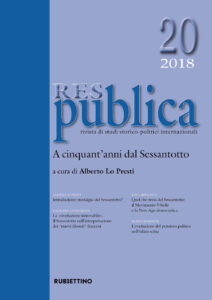 Res publica (2018). Vol. 20: A cinquant'an...