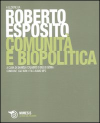 Comunità e biopolitica file audio formato...