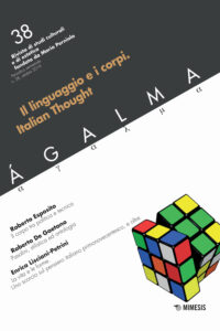 Ágalma (2019). Vol. 38: Il linguaggio e i corpi