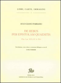 De rebus per epistolam quaesitiis (Vat. La...
