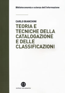 Teoria e tecniche della catalogazione e de...