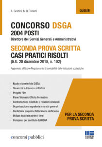 Concorso DSGA 2004 posti. Seconda prova sc...