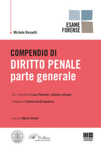Compendio di diritto penale. Parte general...