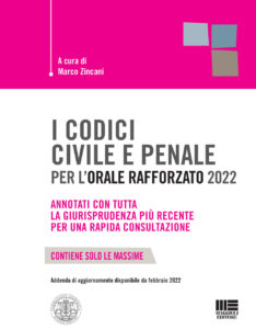 Codici civile e penale per l'orale rafforz...