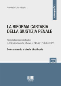Riforma Cartabia della giustizia penale (L...