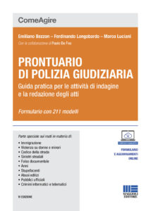 Prontuario di polizia giudiziaria. Guida p...