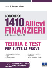 Concorso 1410 allievi finanzieri (G.U. 2 d...