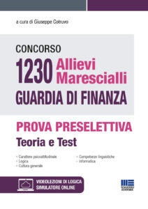 Concorso 1230 allievi marescialli Guardia ...
