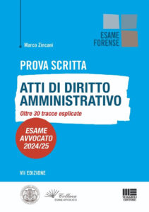 Prova scritta. Atti di diritto amministrat...