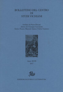 Bollettino del Centro di studi vichiani (2017). Vol. 47