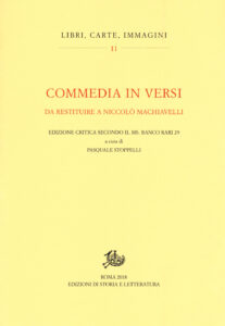 Commedia in versi da restituire a Nicolò ...