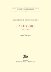 Carteggio 1973-1983