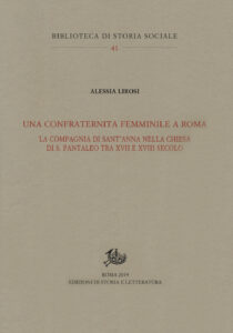 Confraternita femminile a Roma. La Compagn...