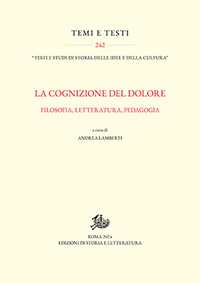 Cognizione del dolore. Filosofia, letterat...