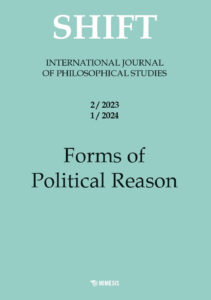 Shift. International journal of philosophi...