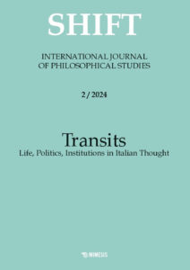 Shift. International journal of philosophi...