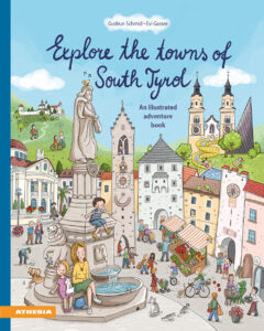 Explore the towns of South Tyrol. An illus...
