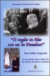 Padre Pio disse: «ti voglio in alto con m...