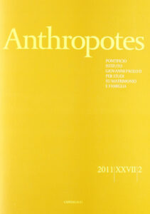 Anthropotes. Rivista di studi sulla person...