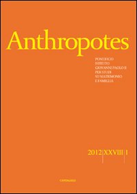 Anthropotes. Rivista di studi sulla person...