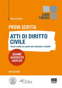 Prova scritta. Atti di diritto Civile. Tra...